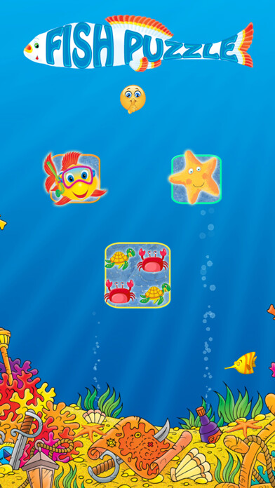 Emulate iPhone app Fish Puzzle using MyAndroid