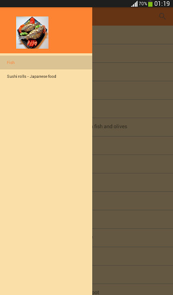Run android online APK Fish recipes - cod, tilapia, salmon, tuna and more from MyAndroid or emulate Fish recipes - cod, tilapia, salmon, tuna and more using MyAndroid