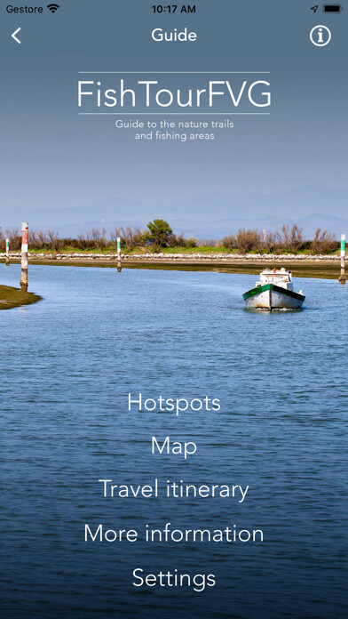Emulate iPhone app FishTourFVG using MyAndroid Emulate iPhone app FishTourFVG using MyAndroid