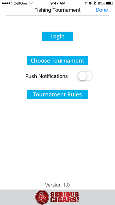 Emulate iPhone app Fish Tourney using MyAndroid Emulate iPhone app Fish Tourney using MyAndroid