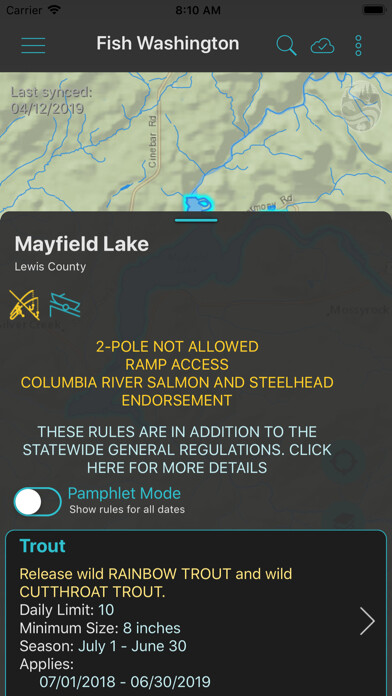 Emulate iPhone app Fish Washington using MyAndroid Emulate iPhone app Fish Washington using MyAndroid