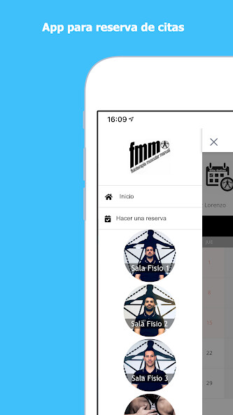 Emulate iPhone app Fisio fmm using MyAndroid
