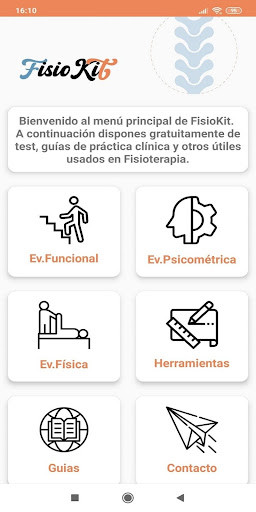 Run android online APK FisioKit from MyAndroid or emulate FisioKit using MyAndroid