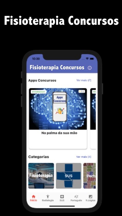 Emulate iPhone app Fisioterapia Concursos using MyAndroid Emulate iPhone app Fisioterapia Concursos using MyAndroid