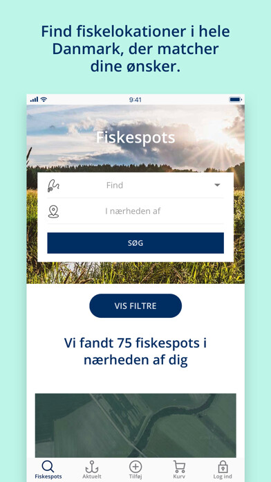 Emulate iPhone app Fiskekort.dk using MyAndroid