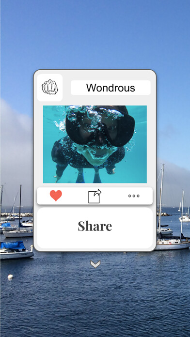 Emulate iPhone app Fist Bump Social using MyAndroid