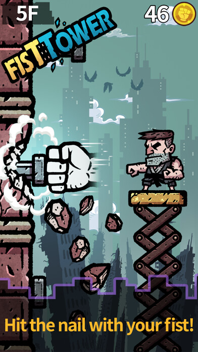 Emulate iPhone app Fist Tower - Arcade Action using MyAndroid Emulate iPhone app Fist Tower - Arcade Action using MyAndroid