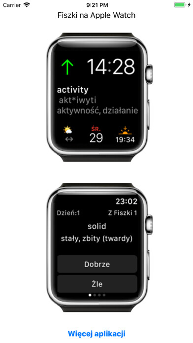 Emulate iPhone app Fiszki na Zegarek using MyAndroid Emulate iPhone app Fiszki na Zegarek using MyAndroid