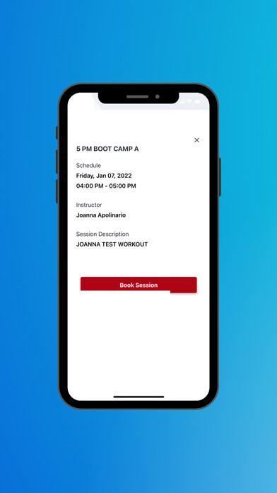 Emulate iPhone app Fit Body Booking using MyAndroid
