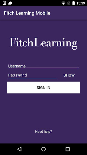 Run android online APK Fitch Learning Mobile from MyAndroid or emulate Fitch Learning Mobile using MyAndroid
