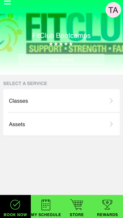 Emulate iPhone app FitClub Bootcamps using MyAndroid