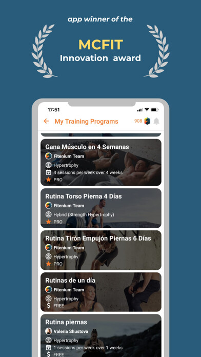 Emulate iPhone app Fitenium - Track Your Workouts using MyAndroid Emulate iPhone app Fitenium - Track Your Workouts using MyAndroid