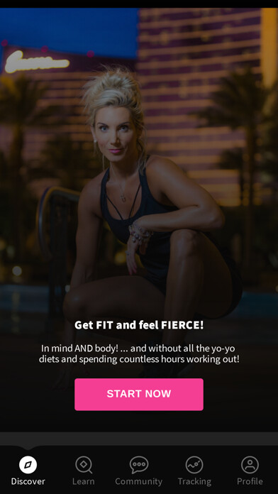 Emulate iPhone app FitFabAndFierce using MyAndroid