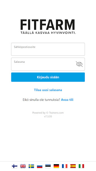 Run android online APK Fitfarm Personal from MyAndroid or emulate Fitfarm Personal using MyAndroid