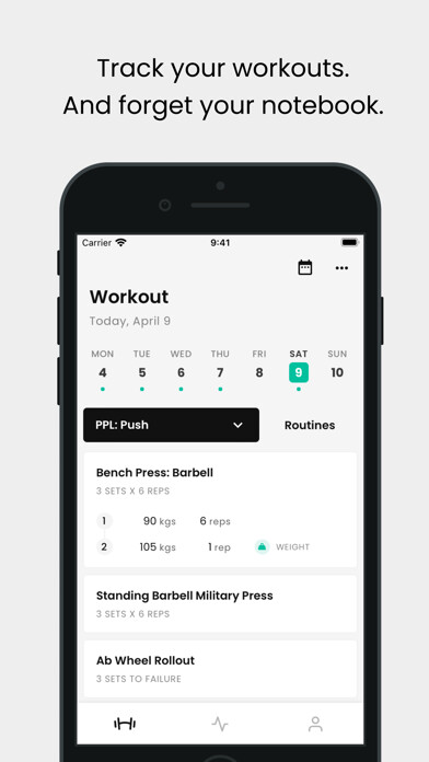 Emulate iPhone app FitHero - Gym Workout Tracker using MyAndroid Emulate iPhone app FitHero - Gym Workout Tracker using MyAndroid