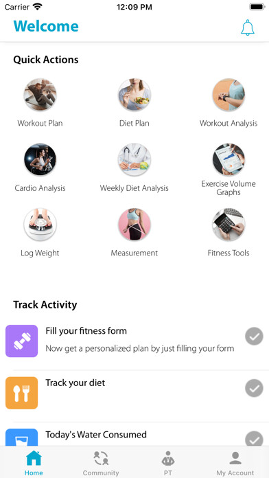 Emulate iPhone app FitHiit by Shakti and Rashmi using MyAndroid
