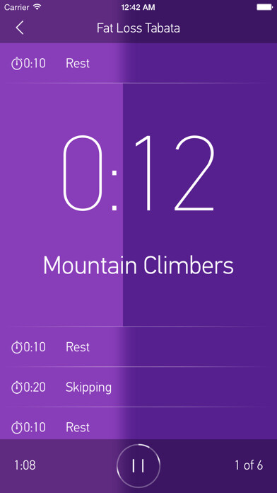 Emulate iPhone app FitHIT — Interval Timer & Workout Log using MyAndroid Emulate iPhone app FitHIT — Interval Timer & Workout Log using MyAndroid