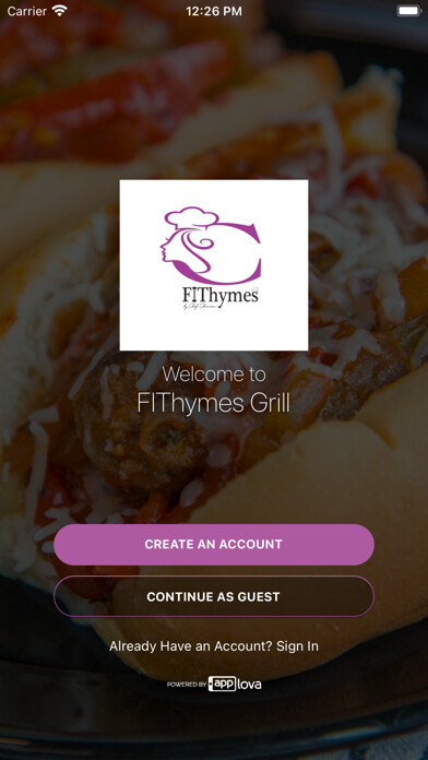 Emulate iPhone app FIThymes Grill using MyAndroid Emulate iPhone app FIThymes Grill using MyAndroid