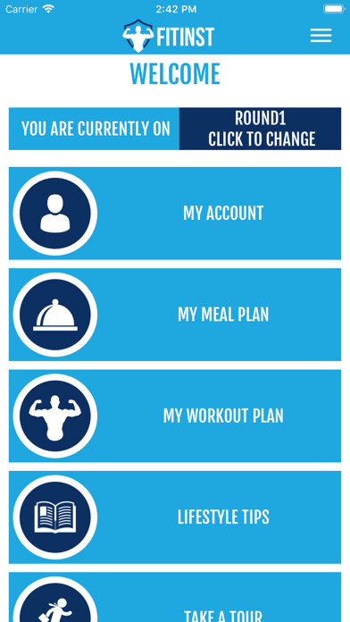 Emulate iPhone app FitInst- Personal Trainer App using MyAndroid Emulate iPhone app FitInst- Personal Trainer App using MyAndroid