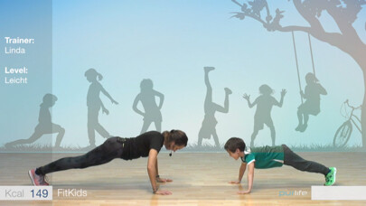 Emulate iPhone app FitKids 4-7 Jahre using MyAndroid Emulate iPhone app FitKids 4-7 Jahre using MyAndroid