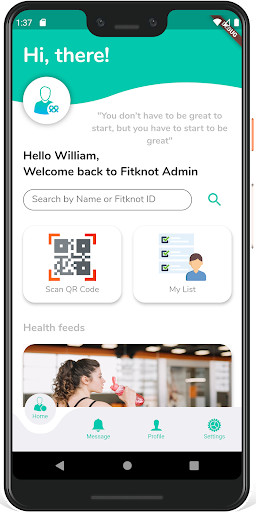 Run android online APK FitKnot Admin from MyAndroid or emulate FitKnot Admin using MyAndroid