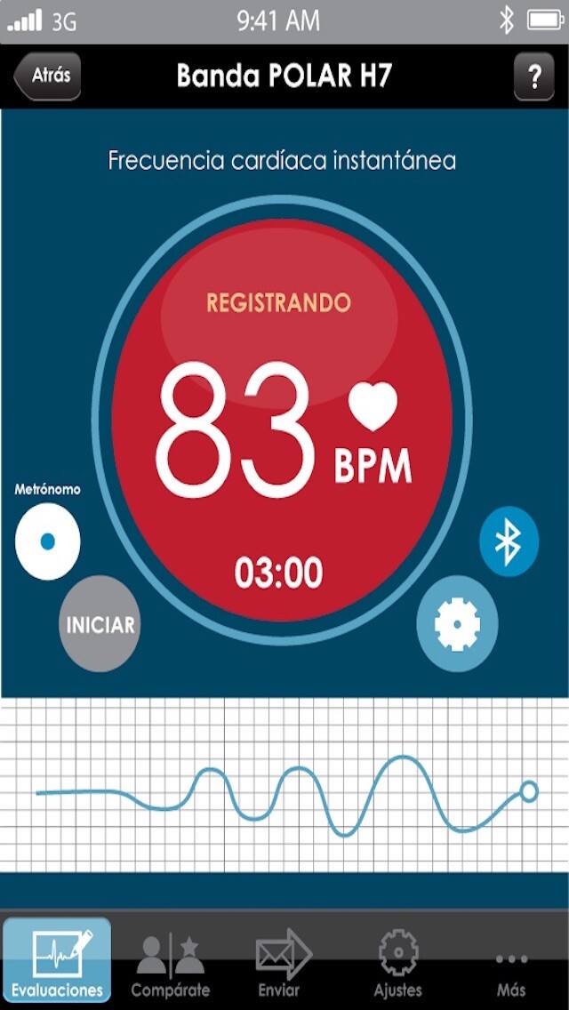 Emulate iPhone app FitLab Test using MyAndroid