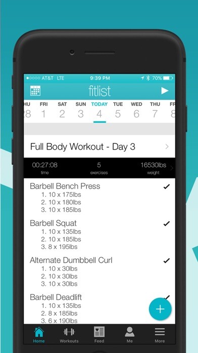 Emulate iPhone app Fitlist - Gym Workout Log using MyAndroid Emulate iPhone app Fitlist - Gym Workout Log using MyAndroid