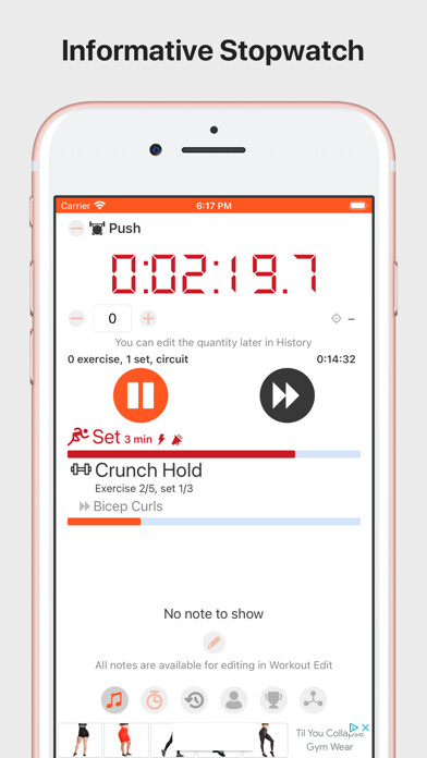 Emulate iPhone app FitMate HIIT Stopwatch using MyAndroid Emulate iPhone app FitMate HIIT Stopwatch using MyAndroid