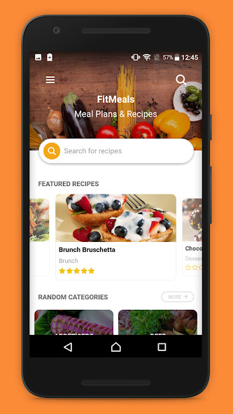 Run android online APK Fit Meals - Meal prep: lunch, dessert, breakfast. from MyAndroid or emulate Fit Meals - Meal prep: lunch, dessert, breakfast. using MyAndroid