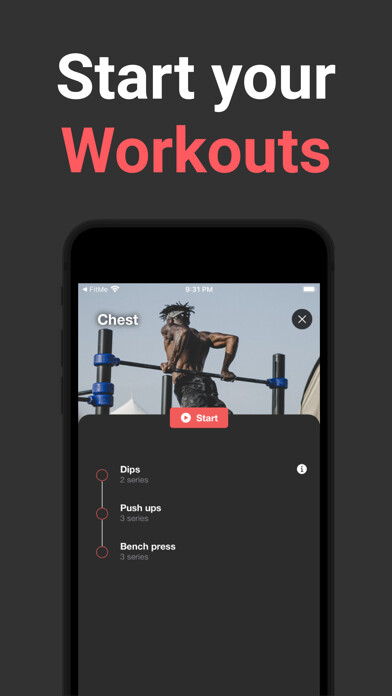 Emulate iPhone app FitMe App - Gym planner using MyAndroid Emulate iPhone app FitMe App - Gym planner using MyAndroid