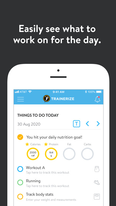 Emulate iPhone app Fitness App (by Trainerize) using MyAndroid