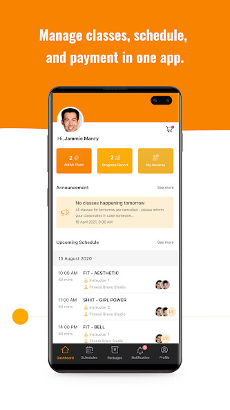 Run android online APK Fitness Bravo from MyAndroid or emulate Fitness Bravo using MyAndroid