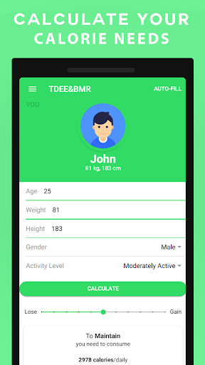 Emulate Android APK Fitness Calculator Emulate Android APK Fitness Calculator