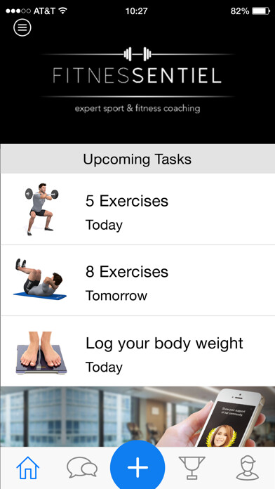 Emulate iPhone app Fitnessentiel Coaching App using MyAndroid Emulate iPhone app Fitnessentiel Coaching App using MyAndroid