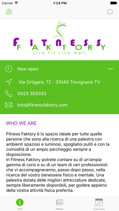 Emulate iPhone app Fitness Faktory using MyAndroid