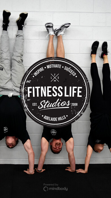Emulate iPhone app Fitness Life Studios using MyAndroid