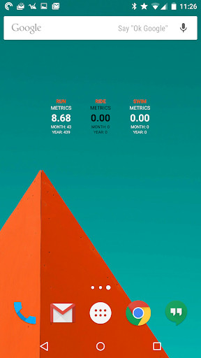 Emulate Android APK Fitness Metrics Free