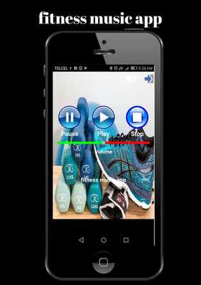Emulate Android APK fitness music app, music running