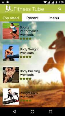 Emulate Android APK Fitness Tube