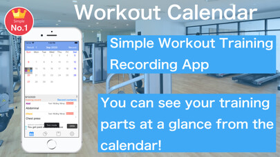 Emulate iPhone app Fitness Workout Log Calendar using MyAndroid Emulate iPhone app Fitness Workout Log Calendar using MyAndroid