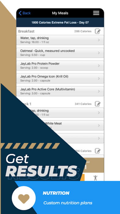 Emulate iPhone app FitPro Complete using MyAndroid