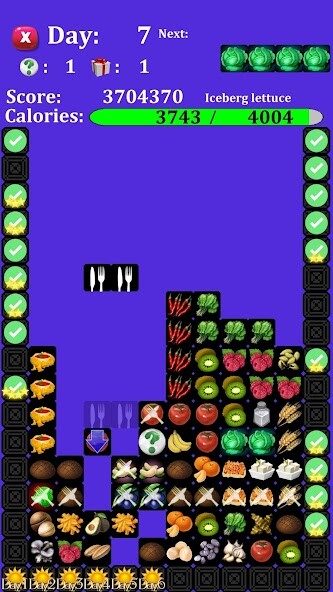 Run android online APK FITRIS: vegan food puzzle game from MyAndroid or emulate FITRIS: vegan food puzzle game using MyAndroid