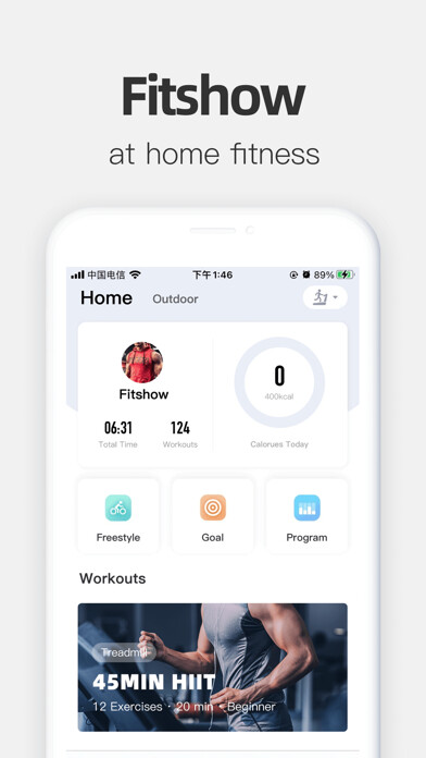 Run android online APK FitShow from MyAndroid or emulate FitShow using MyAndroid