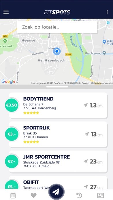 Emulate iPhone app FitSpots using MyAndroid Emulate iPhone app FitSpots using MyAndroid