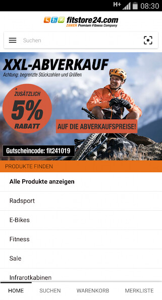 Run android online APK Fitstore24 - Fitness Company from MyAndroid or emulate Fitstore24 - Fitness Company using MyAndroid Run android online APK Fitstore24 - Fitness Company from MyAndroid or emulate Fitstore24 - Fitness Company using MyAndroid