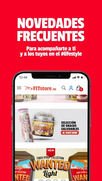 Emulate iPhone app FITstore using MyAndroid