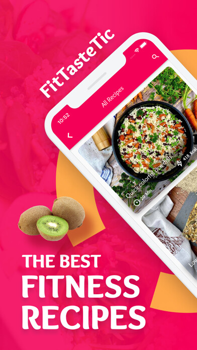 Emulate iPhone app FitTasteTic - Healthy Recipes using MyAndroid Emulate iPhone app FitTasteTic - Healthy Recipes using MyAndroid