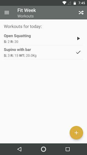 Emulate Android APK Fit Week - Workouts Emulate Android APK Fit Week - Workouts