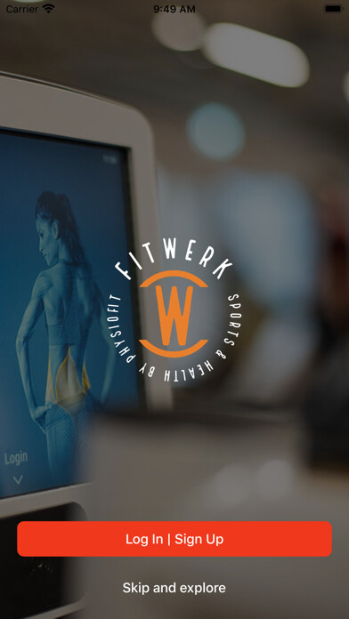 Emulate iPhone app FitWerk Ochtrup using MyAndroid Emulate iPhone app FitWerk Ochtrup using MyAndroid