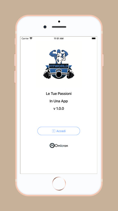 Emulate iPhone app FitWorld using MyAndroid